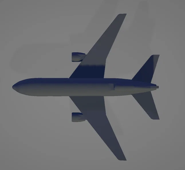 Mô hình máy bay Lockheed L-1011 mini - File in 3D chất lượng cao - Image 3