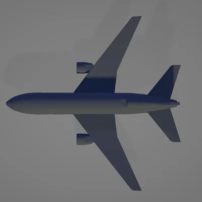 Mô hình máy bay Lockheed L-1011 mini - File in 3D chất lượng cao