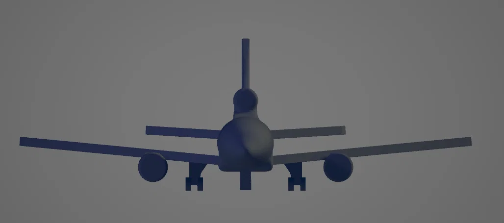 Mô hình máy bay Lockheed L-1011 mini - File in 3D chất lượng cao - Image 4