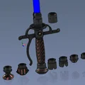Tay cầm Lightsaber Neopixel Modular (Modular Neopixel Lightsaber Hilt) - Thumbnail 2