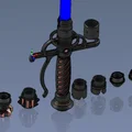 Tay cầm Lightsaber Neopixel Modular (Modular Neopixel Lightsaber Hilt) - Thumbnail 5