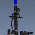 Tay cầm Lightsaber Neopixel Modular (Modular Neopixel Lightsaber Hilt) - Thumbnail 6