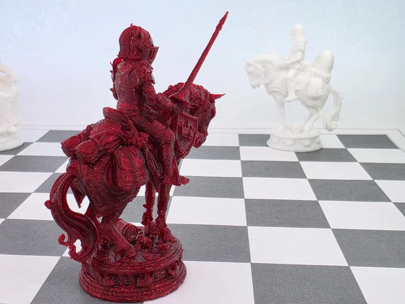 The Red Knight (Hiệp sĩ Đỏ) | Cờ vua Through the Looking-Glass - Image 2