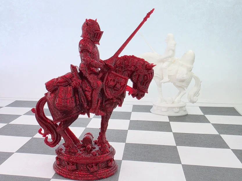 The Red Knight (Hiệp sĩ Đỏ) | Cờ vua Through the Looking-Glass - Image 3