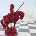 The Red Knight (Hiệp sĩ Đỏ) | Cờ vua Through the Looking-Glass - Thumbnail 3