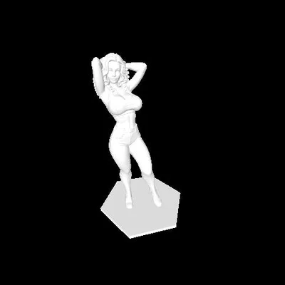Mô hình nhân vật nữ thời trang hiện đại - File in 3D chất lượng cao