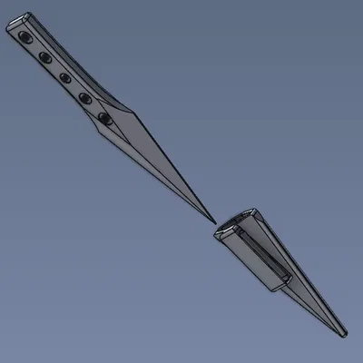 Dao Ném Kèm Bao Dao (Throwing Knives With Sheath)