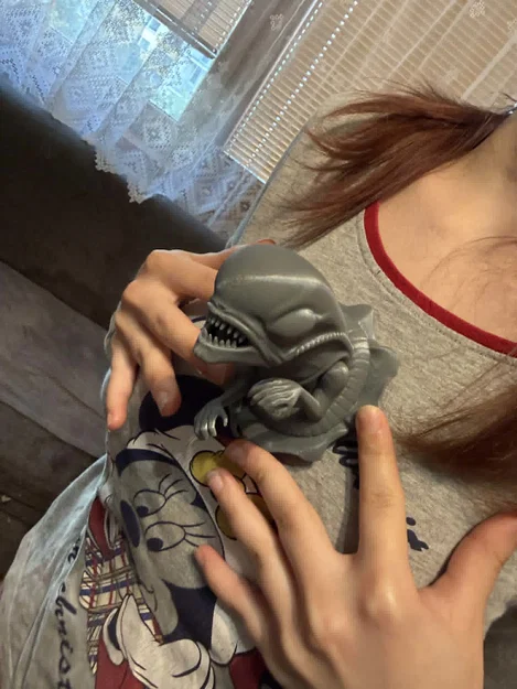 Alien Chestburster – Mẫu in 3D quái vật trong phim Alien - Image 2