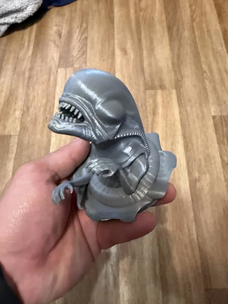 Alien Chestburster – Mẫu in 3D quái vật trong phim Alien - Image 3