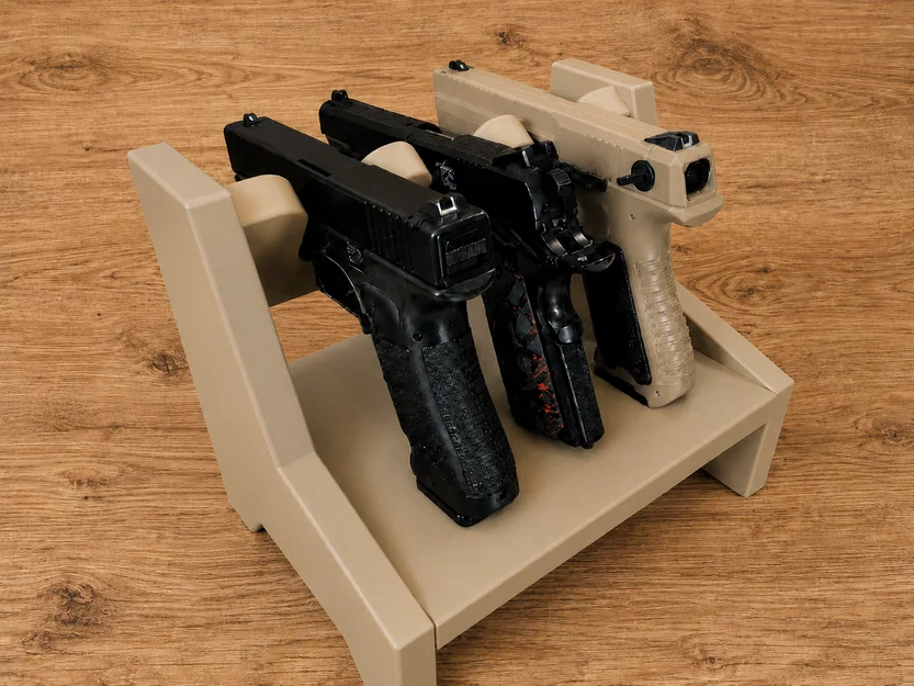 Kệ treo/để súng Airsoft (Airsoft Gun Rack) - Image 2