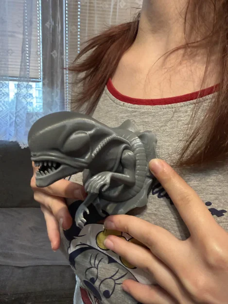 Alien Chestburster – Mẫu in 3D quái vật trong phim Alien - Image 4