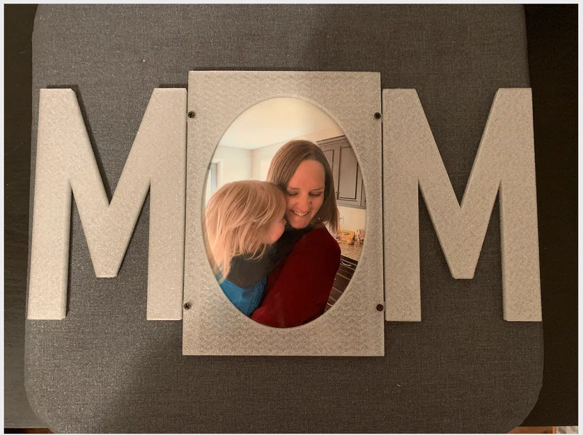 Khung ảnh 3D để bàn chủ đề MOM tặng Ngày của Mẹ - Image 3
