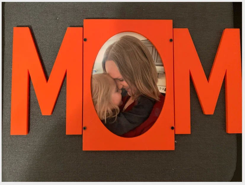 Khung ảnh 3D để bàn chủ đề MOM tặng Ngày của Mẹ - Image 4