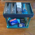 Giá đỡ 3D thông minh để bàn: Sắp xếp USB và thẻ nhớ gọn gàng - Thumbnail 1
