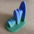 Kệ/Giá đỡ kính mắt cho 2 cặp (Eye Glasses Holder/Stand) - Thumbnail 3