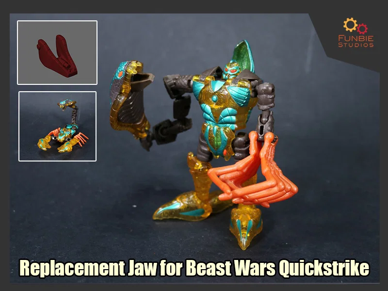 Hàm thay thế cho Beast Wars Quickstrike (Replacement Jaw) - Image 1