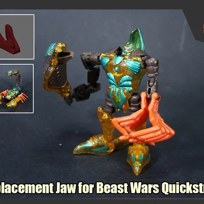 Hàm thay thế cho Beast Wars Quickstrike (Replacement Jaw)