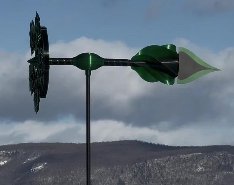 Cyclone Blossom – Tượng gió động học (Kinetic Sculpture) - Image 3