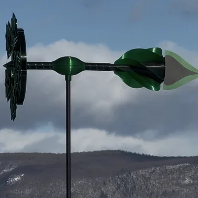 Cyclone Blossom – Tượng gió động học (Kinetic Sculpture)