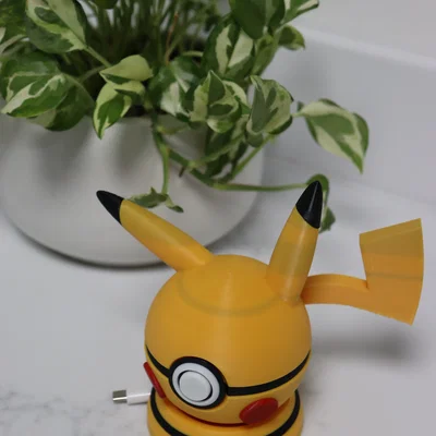 Pikachu Pokeball Magsafe Holder – Lấy 300 mẫu trên PATREON
