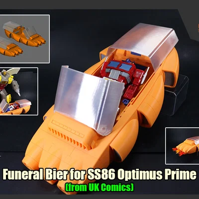 Bệ Tang Lễ (Funeral Bier) cho Transformers SS86 Optimus Prime