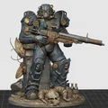 Fallout - Giáp Power Armor Maximus kèm Súng Trường - Thumbnail 1