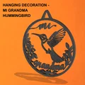 Trang trí treo - Mi Grandma Hummingbird - Thumbnail 1