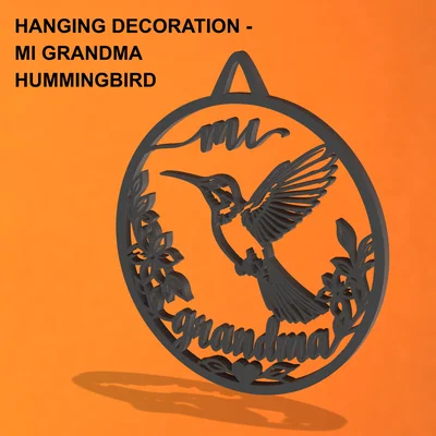 Trang trí treo - Mi Grandma Hummingbird