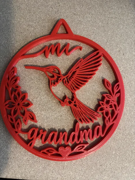 Trang trí treo - Mi Grandma Hummingbird - Image 2