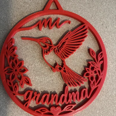Trang trí treo - Mi Grandma Hummingbird