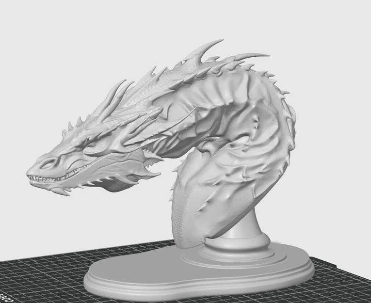 The Hobbit - Tượng bán thân Smaug Khủng Khiếp - Image 2