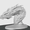 The Hobbit - Tượng bán thân Smaug Khủng Khiếp - Thumbnail 2