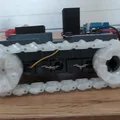 Khung xe robot SMARS L V01 cho Arduino Mega và khay pin - Thumbnail 2