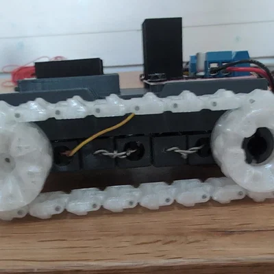 Khung xe robot SMARS L V01 cho Arduino Mega và khay pin