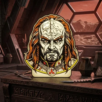 Star Trek - TNG - Gowron - Klingon - Lightbox