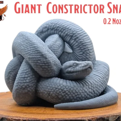 Giant Constrictor Snake - MGM Mini Print-Ready