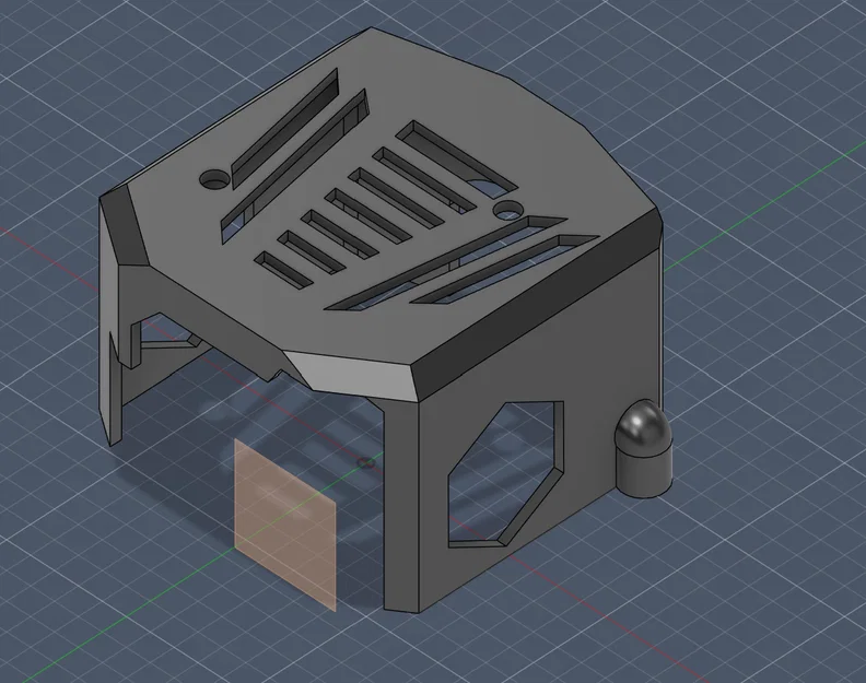 Nắp che đầu in 3D (Printhead Cover) cho Anycubic Kobra Go - Image 1