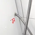 Ốp luồn ống sen qua vách tủ (Shower Hose Passthrough cho vòi sen/bidet) - Thumbnail 1