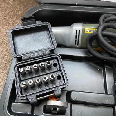 Hộp đựng collet Proxxon bền bỉ - Tự in 3D (Rugged Box)