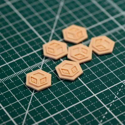 Token tài nguyên in 3D cho Arkham Horror LCG cực chi tiết
