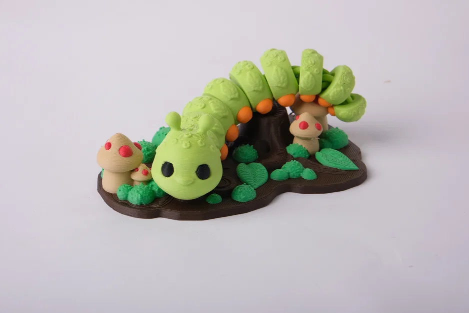 Đồ chơi sâu róm flexi rừng xanh (Forest Caterpillar Flexi Toy) - Image 2