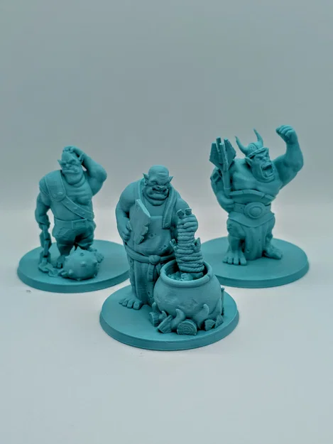 Ogre FDM supportless (Ogre 28mm in không cần supports) - Image 2