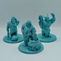 Ogre FDM supportless (Ogre 28mm in không cần supports) - Thumbnail 2