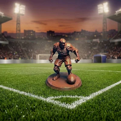 Mô hình Cầu thủ Bóng đá Bọc Giáp / Heavy Soccer Player Figure