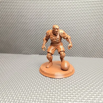 Mô hình Cầu thủ Bóng đá Bọc Giáp / Heavy Soccer Player Figure