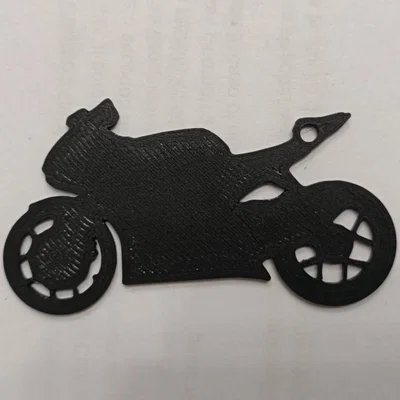 Móc khóa mô hình xe mô tô Honda CBR 1000 (In 3D)
