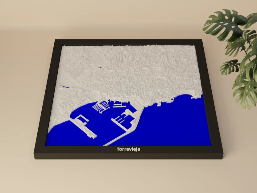 Torrevieja, Tây Ban Nha - Mô hình 3D thu nhỏ - Image 1