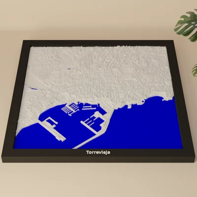 Torrevieja, Tây Ban Nha - Mô hình 3D thu nhỏ
