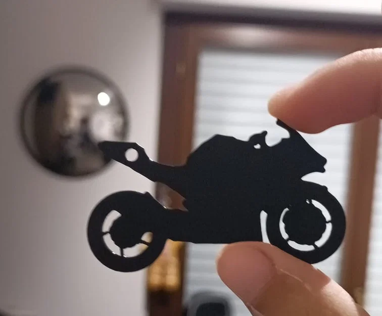 Móc khóa mô hình xe mô tô phong cách Ninja độc đáo - Image 2