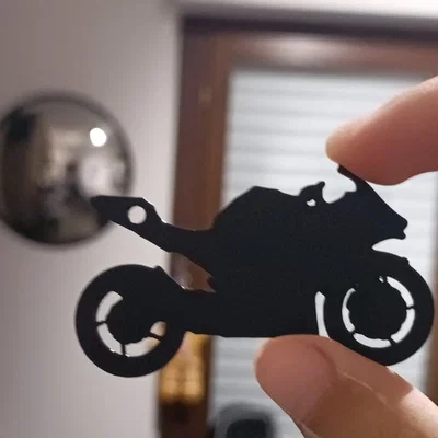 Móc khóa mô hình xe mô tô phong cách Ninja độc đáo